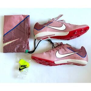 Nike Rival Sprint All Jumps Multis Track Spikes Mauve Pink Red Size 12 NEW